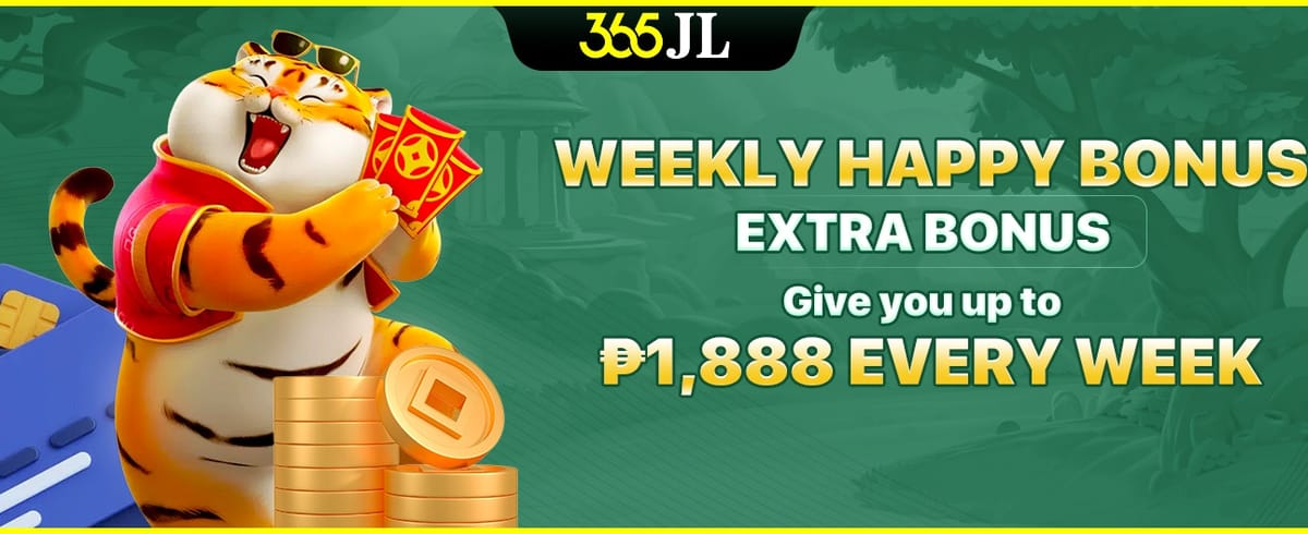 Weekly Happy Bonus promotion image